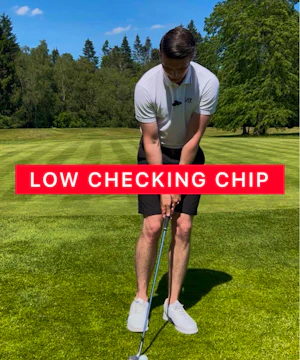 How to Hit a Low Chip Shot with Spin