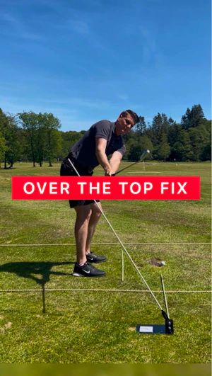 Fixing Your Over-the-Top Golf Swing