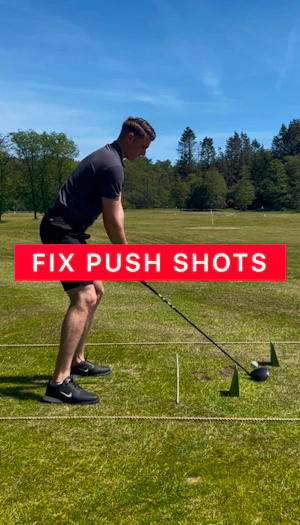 How to Neutralize Your Swing Path with Simple Obstacles