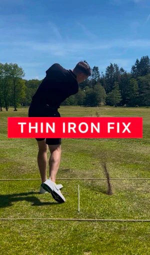 Fixing Thin Iron Shots: Maintaining Spine Angle