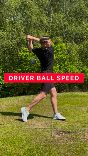 Maximizing Driving Distance: Speed Training and Strike Location
