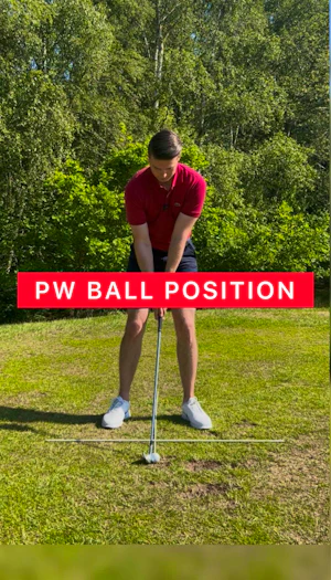Optimal Ball Position for Wedges
