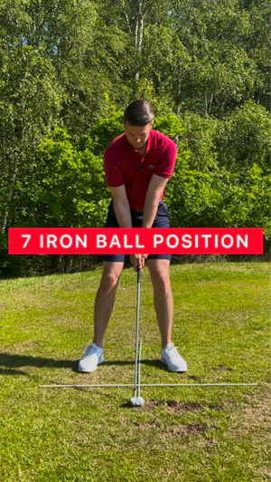 7 Iron Ball Position