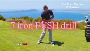 7 iron PUSH drill by Richard Ellis PGA