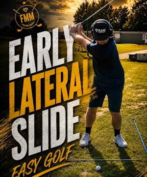 Early Lateral Slide = Easy Golf