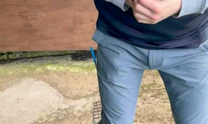 Hip pivot in the backswing