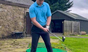 Set up and backswing