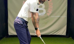 Left Shoulder Spinning (Downswing)