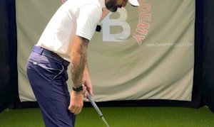 Falling Towards the Ball (Backswing) 