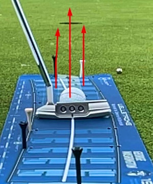 Gate Drill for Improved Putting