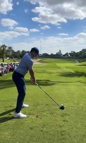 Rory Mcilroy Down The Line Driver