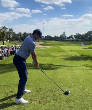 Rory Mcilroy Down The Line Driver
