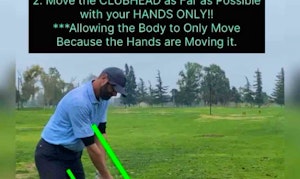 Hands Only Golf Swing 2