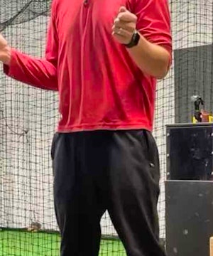 Can you miss hit a ball and still hit it hard?