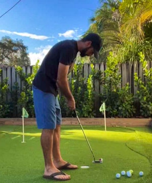 Putting Drill using the TGTV2!