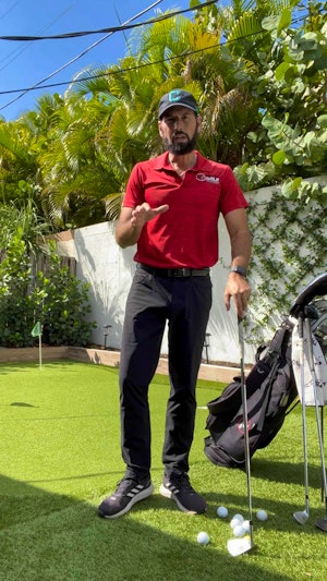 Change Clubs or Change Ball Position when Chipping!