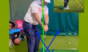On plane backswing, drill to test if it's correct