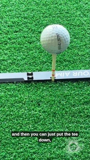 Learning Tool: Tee Up Your Driver With Tour Aim