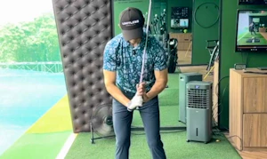 Golf Drill for Improving Arm Stretch and Width