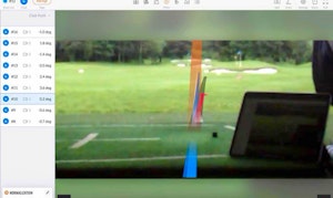 Ball flight TrackMan Screencast