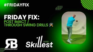 #FRIDAYFIX POST IMPACT / THROUGH SWING DRILLS 🛠️