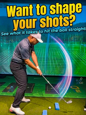 Easy way to shot shape your shots! 