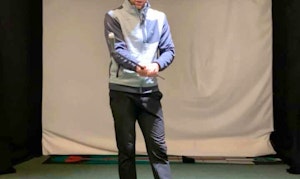 Arm connection drill - Alignment stick on lead side of the body