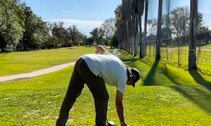 Playing the 1st Hole at Riverview GC - the Tee Shot