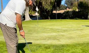 Playing the 10th Hole at Riverview GC - the Approach Shot from Off the Green