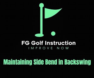 Maintaining Side Bend in Backswing
