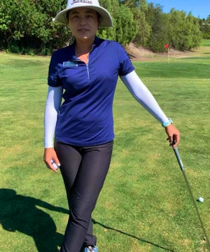 Ball striking drill: Hit closer to the center!
