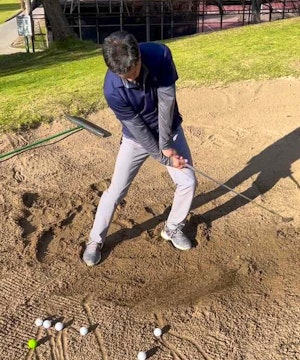 Bunker swing analysis!