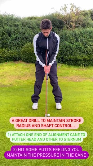 ⛳️ A great drill for Maintaining stroke radius ⛳️ 