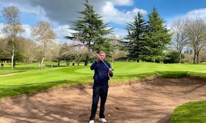 Lower the handle for a higher launch