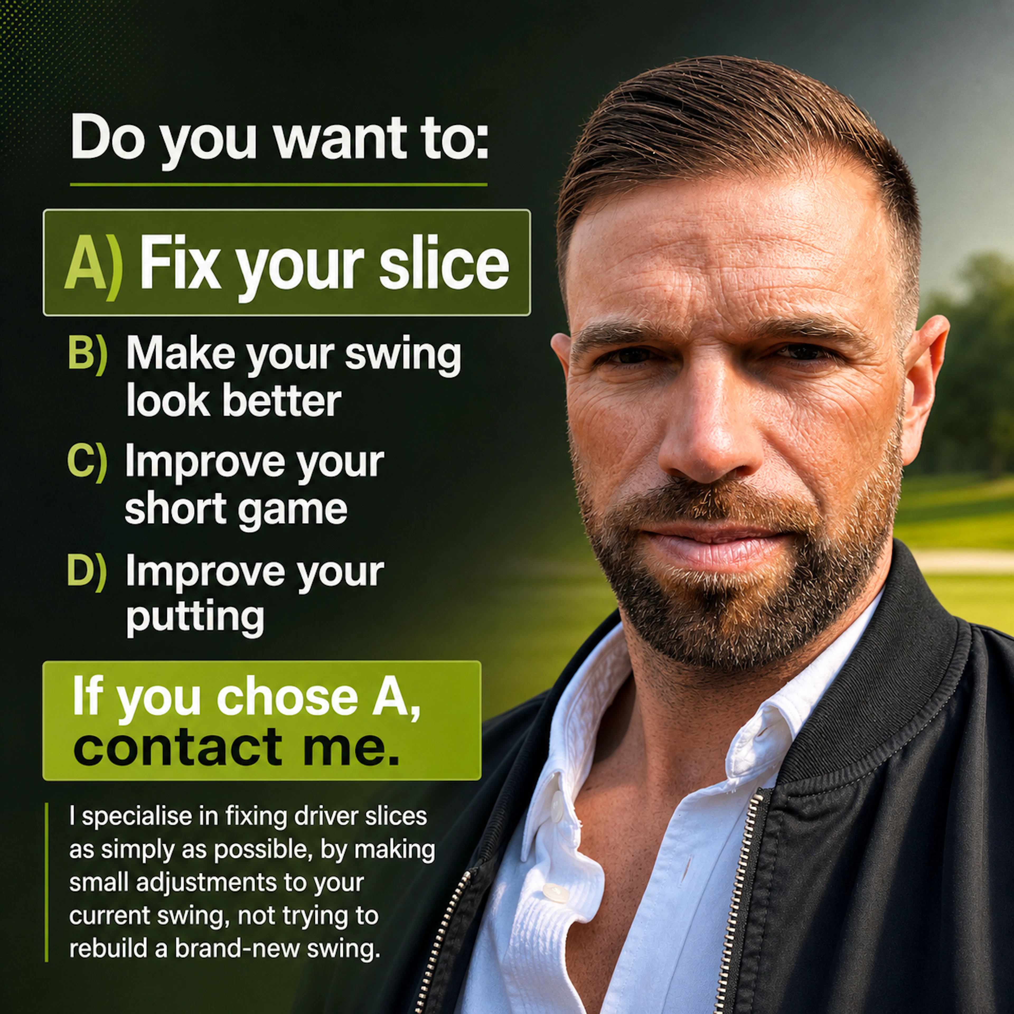 I Fix Driver Slice/ Your over fade - PGA Qualified Dan