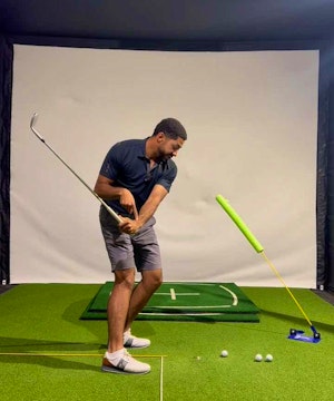 Push and hook ball flight - Online demo
