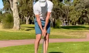 Brett Rumford face on chipping