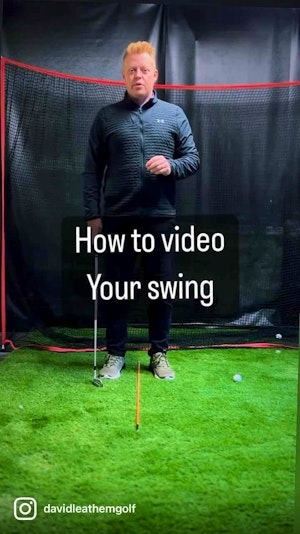 How to video your golf swing