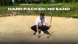 Bunker Shot Tips for Hard Packed Lies