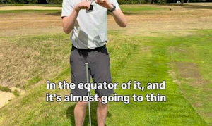 Mastering Short Game Shots: Using a Wedge against a collar of rough