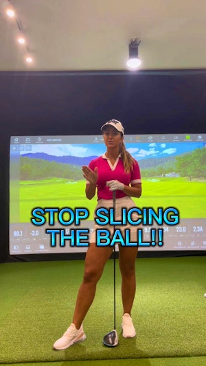 STOP SLICING THE BALL! 